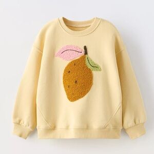 Zara Lemon Knit Sweater: Toddler Girl 2T